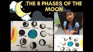 Learning the 8 Phases of Moon Using OREO Biscuit-Kindergarten Project