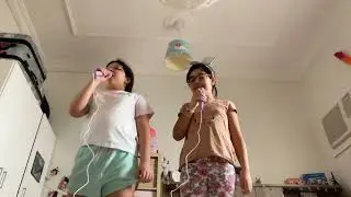 Alina & Leen Singing Believer