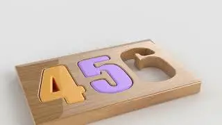Learn Numbers with Shape Boards &ndash; Educational 3D Animation for Toddlers
