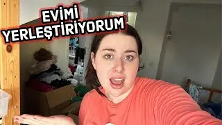EVİMİ YERLEŞTİRİYORUZ 😅 YENİ EV TEMİZLİĞİ | Bölüm 1