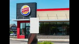 I walk,to burger king meme