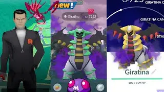 How to Beat Giovanni & Catch🔥Shadow Giratina in Pok&eacute;mon GO 
