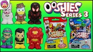 NEW Marvel & DC Comics Ooshies SERIES 3 Blind Bag opening ! - LIMITED EDITION & RARE OOSHIES Box !