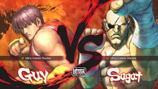 Ultra Street Fighter 4 - Guy Vs Sagat [Hardest]