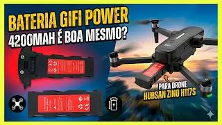 Hubsan H117s Super bateria Gifi Power 4200 mAh mais autonomia de Voo