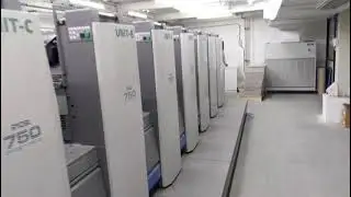 SASG installed Water cooled & Led UV system on Ryobi machine at Oceans Deep Printers Ahmedabad