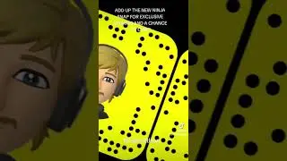 New snap! Add for exclusive updates or just to chat! #youtube #gaming #tiktok #twitch #snapchat
