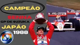 Ayrton Senna ,GP de Suzuka ,Jap&atilde;o, 1988 ,show de pilotagem