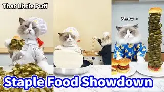 🍔🍕Разборки основных продуктов: кто настоящий король?👑| That Little Puff