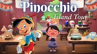 Экскурсия по острову ACNH в стиле Disney: Пиноккио | Animal Crossing: New Horizons