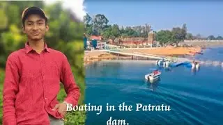 Boating in the Patratu dam,Ranchi(Jharkhand),Aman.