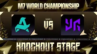 [EN] | M7 Knockout Stage Day 1 | AUR vs YG | Game 1