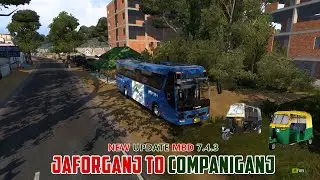Jaforganj to Companiganj | MBD 7.4.3 | ETS2 v1.50.1.0s | Ultra | Euro Truck Simulator(No Commentary)