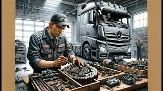 Mercedes Actros Clutch Booster Repair: DIY Guide