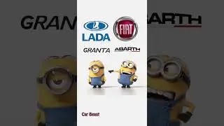 Lada Granta vs Fiat Abarth 500 #automobile #car #edit
