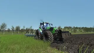 My NPC Worker Plows 2 Fields (No Commentary) | Cattle and Crops