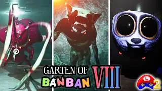 Garten of Banban 8 — все битвы с боссами + скримеры 🔥