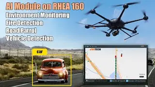 AI Module Equipped on RHEA 160 with 30km Transmission XLink on Board