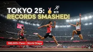 Tokyo 25: Record-Breaking Athletics & Massive Crowds!