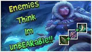 Bear Boxing Goddess IS TOO STRONG!!! | Smite S8 Artio Jungle Conquest Gameplay
