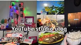 YouTube studio setup vlog/Daily life vlog #vlog#vlogging#Trendingvlog#CookingVlog