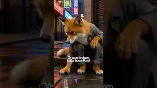 Humanoid Fox Learns to Dance | Emotional Animal Short Story #fox #dancevideo #dancing