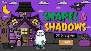 Interactive 2D Shapes Game: Shapes and Shadows