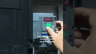 Cara manual menseting frekuensi inverter atv310 merk schneider