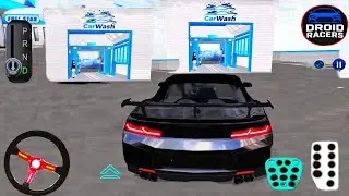 Black Mercedes G63 Trapped in Car Wash | 3D Driving Class Games - Car Game