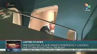 United States: Presidential plane makes emergency landing due to minor electrical problem