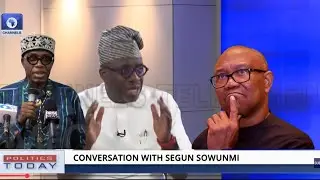 HEATED DEBATE! SEGUN SHOWUNI THROWS PETER OBI UNDER THE BUS, ENDORSES AMAECHI FOR PRESIDENT