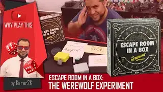Escape room in a box: Werewolf experiment - Why Play This