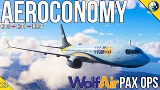 Virtual&nbsp;Airline&nbsp;Flights&nbsp;| WolfAir on Aeroconomy | Flying the iFly 737 MAX8