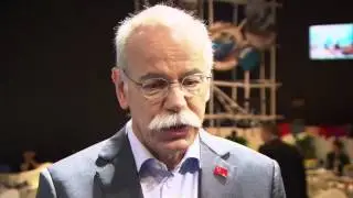 Mercedes-Benz Interview Dr. Dieter Zetsche at Auto Shanghai 2015  | AutoMotoTV