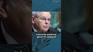 Menendez&rsquo;s Senate bid looks dead in the water if he abandons his party: Poll #shorts