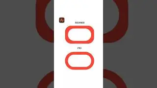 Adobe Illustrator 2025 Tips - How to create Rounded Corners like a PRO #adobe #illustrator #shorts