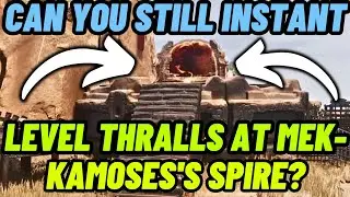 Is it still possible to INSTANT level thralls at Mek Kamoses's SPIRE in Conan Exiles Age of Heroes?