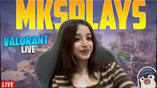 🔴MKS LIVE🔴Playing with gulabi chudail🦊!! #gaming #valorant #live
