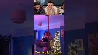 Tom Holland laugh part 573 | #PoleDance#DanceFail#FunnyShorts#ViralVideo#Trending