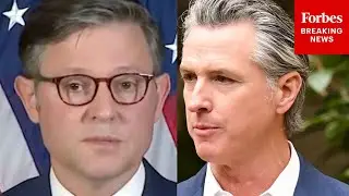 BREAKING NEWS: Johnson Says Gavin Newsom 'Ought To Be Tarred And Feathered' For L.A. Response