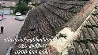Atlas roofing & building  new roof with dry ridge an solar panels