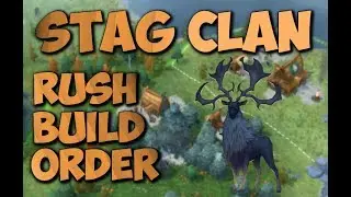 Northgard: Stag rush build order (upgraded warriors in fall 801!)