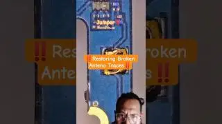 ‼️Antena Cable Jumper installation‼️ #repair #soldering #viral #shorts #vidio