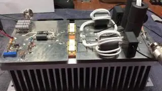 Initial setup for a LDMOS amplifier.