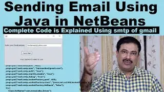 How to Send Email Using Java in NetBeans