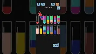 Water Color Sort Level 903 Walkthrough Solution iOS/Android