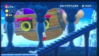 Super Mario Bros U episode 13: World 6 Boss Battle: Roy (Ft. Marchionne, Mario, and Luigi)