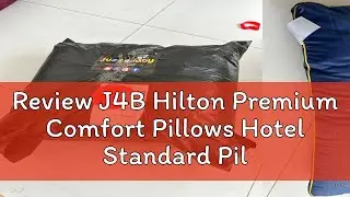 Review J4B Hilton Premium Comfort Pillows Hotel Standard Pillow 1000g