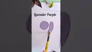 How to get Lavender purple colour by acrylics | acrylic colour mixing for Lavender purple #Lavender