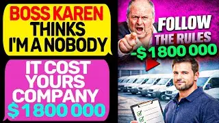 MY BOSS KAREN FORCED ME TO FOLLOW THE RULES! It Cost the Company $1.8 Million! MaliciousCompliance